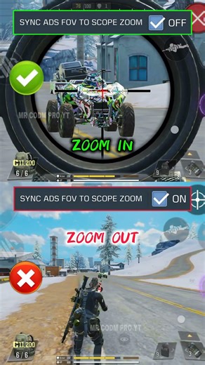 ✅ Try This Pro secret Sniper settings Tricks in CODM BR 🔥💯 Codmobile Tips and Tricks #shorts #codmbr