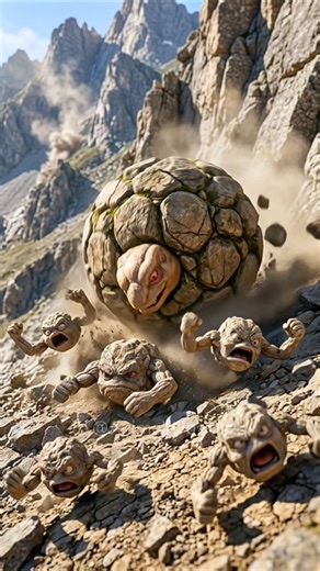 Pokémon IRL Part 101: One Geodude Rolled Through Them All 🪨💥 #PokemonIRL