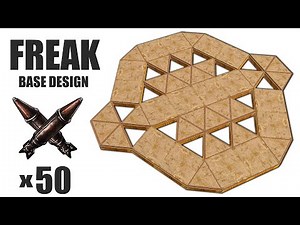 The FREAK / Compact Group Base / Online & Offline Defense / RUST BASE DESIGN 2023