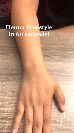 Henna Freestyle in 60 Seconds