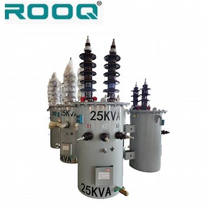 [Hot Item] 25kVA 33kv/30kv/13.2kv/11kv Single Phase Oil Immersed Power Transformer
