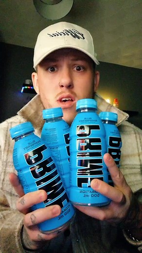 Taste Testing Prime Hydration: Blue Raspberry Review