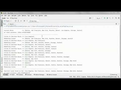Traveling Salesman Problem + Nearest Neighbor - A Hands-On Explanation Clip