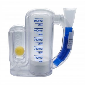 [Hot Item] High Quality Volumetric Incentive 1ball Spirometer Breathing Exerciser 5000ml for Lung Exerciser