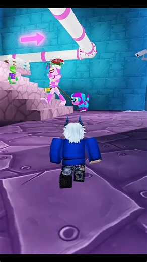 Mommy Poppy Long Arm PRISON RUN! Escape Obby #roblox #shorts