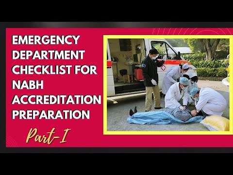 Emergency department checklist for NABH accreditation preparation (Part-I)॥nabh॥nabh 5th edition