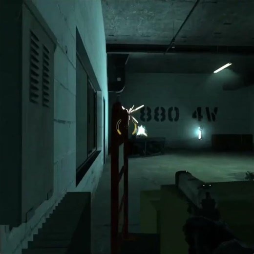 The Metrocop is sitting round the corner #combine #halflife2 #valve
