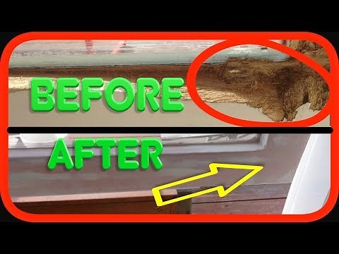 Restoring Window / Wood Rot | Turbo Builders Bog - Wood Filler | How to DIY