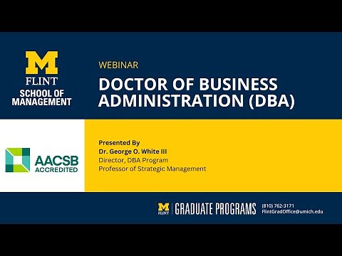 UM-Flint Business Administration (DBA) Program