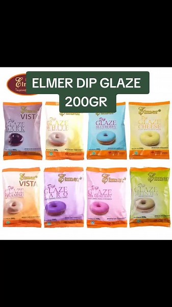 Enhance Your Desserts with Elmer Dip Glaze 200g