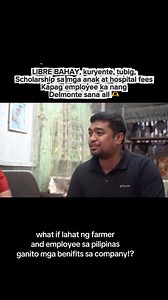 LIBRE BAHAY, kuryente, tubig, Scholarship sa mga anak at hospital fees Kapag employee ka nang Delmonte sana all 🫶 #fblifestyle | WEKI