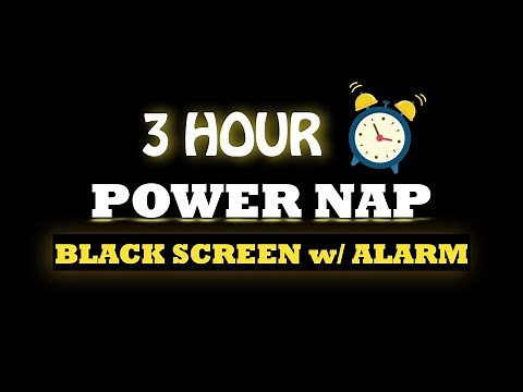 3 Hour Restful Sleep: Power Nap, Sleep Music, Meditation Music, Music For Sleep, Black Screen