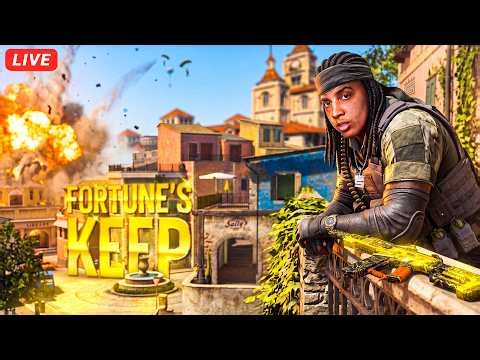 🔴 LIVE - WARZONE SEASON 4 UPDATE is LIVE | FORTUNE'S KEEP GAMEPLAY