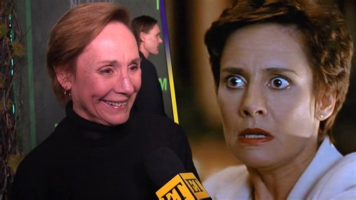 Laurie Metcalf dishes about the 'Scream' franchise at the premiere of 'Monster: The Ed Gein Story, ' dropping Oct. 3 on Netflix. | Entertainment Tonight