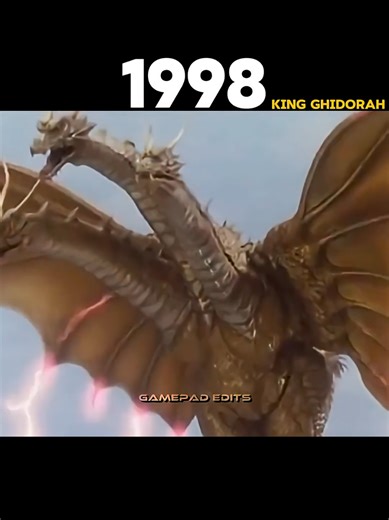 Evolution of King ghidorah (1965-2021)#evolution#kingghidorah#movie #viral #hollywood