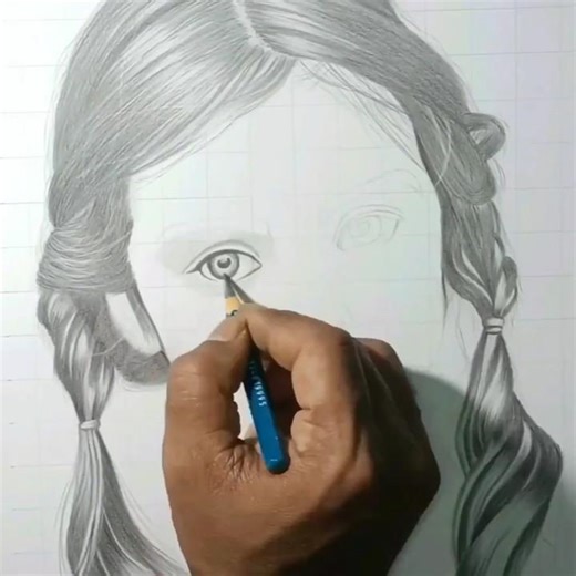 #hyperrealisticart How to draw realistic portrait