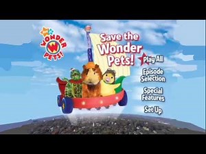 Wonder Pets menu walkthrough widescreen
