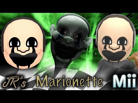 FNAF JR'S Mii Maker How To Create MARIONETTE!