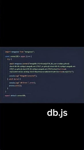 Build Student CRUD API in Node.js 🔥 Full Beginner Guide #shorts