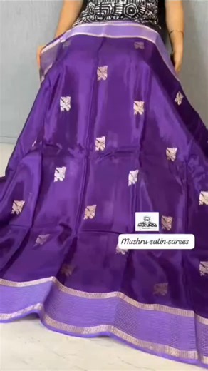 Srinisha fashions on Instagram: "*****NEW ARRIVALS***** *Dazzling latest soft mushru satin sarees with allover grand weaving butties along vintage checks borders* *Rich weaving pallu..* *Classy blouse wt classy border* *Check video for details* *price : 3199& *shipping* 🥳💼 Mk F6"