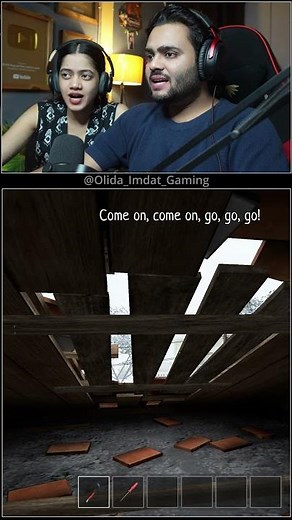 HARD MODE Roof Escape 🥶😱#shorts #olidaandimdat #schoolboyrunaway #gaming