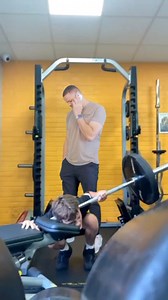 spotter of the year #gym #workout #spot | Chris Ashley