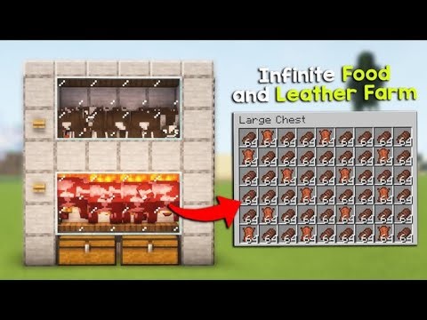 Easy Automatic Cow Farm Tutorial in Minecraft 1.21! (Java & Bedrock)