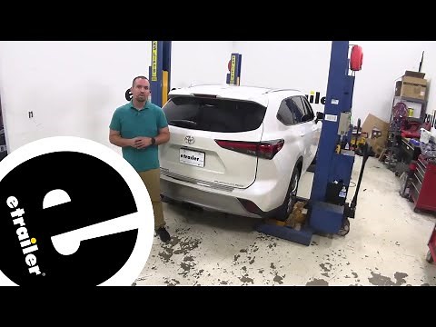 etrailer | How to Set Up Your Curt Trailer Hitch Receiver on a 2021 Toyota Highlander