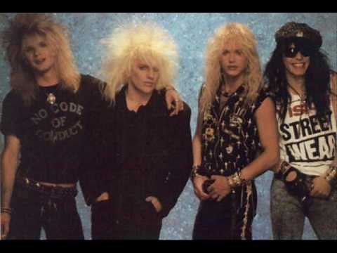 Poison Nothing but a good time guitar backing track with vocals