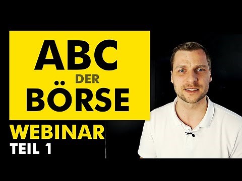Aktien und Börse für Anfänger | Einstiegskurs (Teil 1)