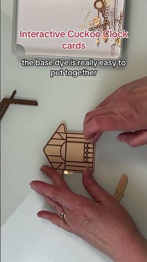 Interactive Cuckoo Clock Cards using the New Cuckoo Cottage collection from Spellbinders