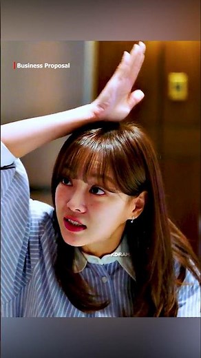 He tried to not talk to her 😝😂 #kdrama #businessproposal #koreandrama #shortvideo