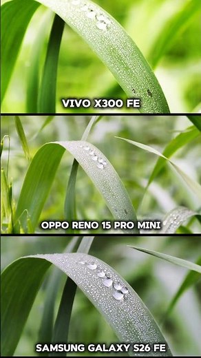 Vivo X300 FE vs Reno 15 Pro Mini vs Samsung galaxy s26 FE Photography Test Camera Testing zoom test