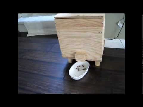 Homemade Automatic Dog (Pet) Feeder Update