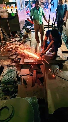 material gas cutting 🔥 maching #shortvideo #welding #youtubeshorts #welder