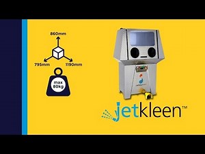 "Jetkleen M190" - kompakte Hochdruck-Reinigungskabine für Handwerk und Industrie