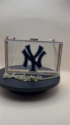 Yankees Clear Stadium Purse: Custom Baseball Game Day Bag - Etsy