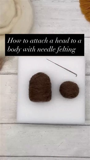 Bergin & Bath on Instagram: "Here’s a short video from our beginners needle felting series. It’s a very quick guide to attaching a head to a body. If you’re considering taking up this craft but worry it’s too tricky let this be your sign - it’s so blooming easy! I hope you enjoy this short tutorial. Let us know if there are any other needle felting tips you’d like to discover when you’re starting out xx #berginandbath #needlefelting #fyp #needlefeltingtutorial #howtoguide"