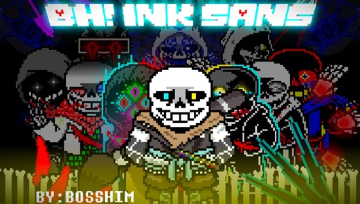 『万粉特辑』多元宇宙守护者！BH! Ink Sans 1阶段完整版 游戏发布！