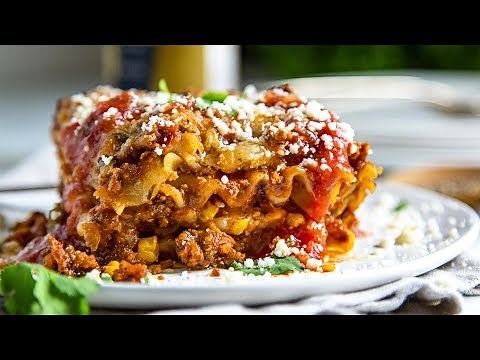 Hearty Mexican Lasagna // Kevin Is Cooking