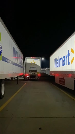 Blindside Backing Cheat Code #trucking #backing #reversing #smooth #trucker #trailer #walmart