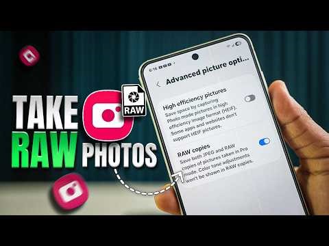 How to Take RAW Photos on Samsung Phones (Step-by-Step Guide)