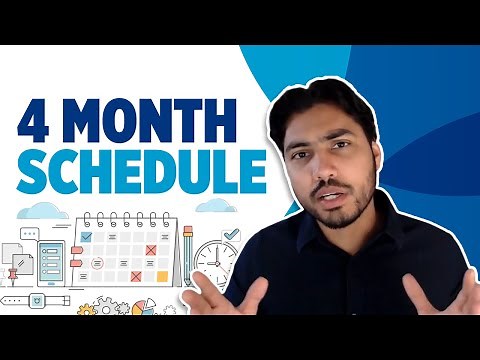 4 Month Exam Preparation Schedule - FE Electrical and Computer in 2025