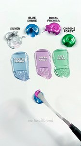 348K views · 4.8K reactions | Fresh drop: 9 glossy shades, endless vibes.  #colormixing #satisfying | Art Craft Blend | Facebook