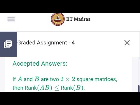 # week 4 maths 2 Graded Assignment #bs degree #iitm # IIT MADRAS ##