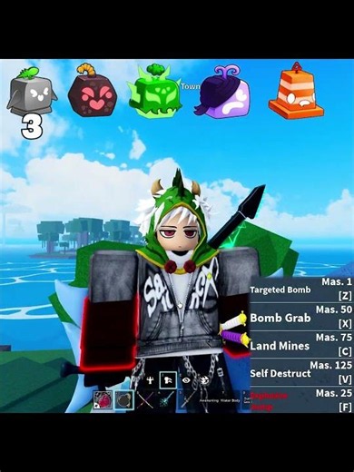 ALL FRUIT TELEPORT SKILL IN BLOX FRUIT #roblox #bloxfruits #fruit