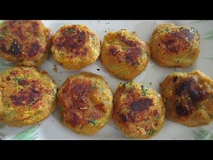 Sakharkand tikki recipe in Hindi | Sweet potato cutlet recipe | Ratalu tikki