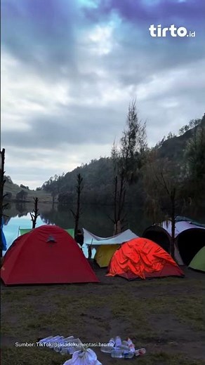 TIRTO DAILY-Kondisi Ranu Kumbolo Pasca Erupsi Gunung Semeru