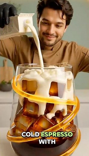 Vanilla Latte, Mango Smoothie Hacks 🧪☕️ #recipe