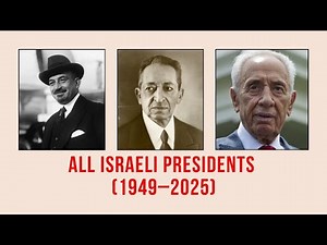 Presidents of Israel Explained | From Chaim Weizmann to Isaac Herzog (1949–2025)
